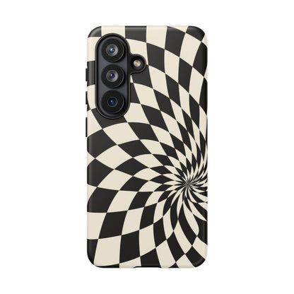 Twist Theory Samsung Galaxy Tough Case | Optical Checkerboard