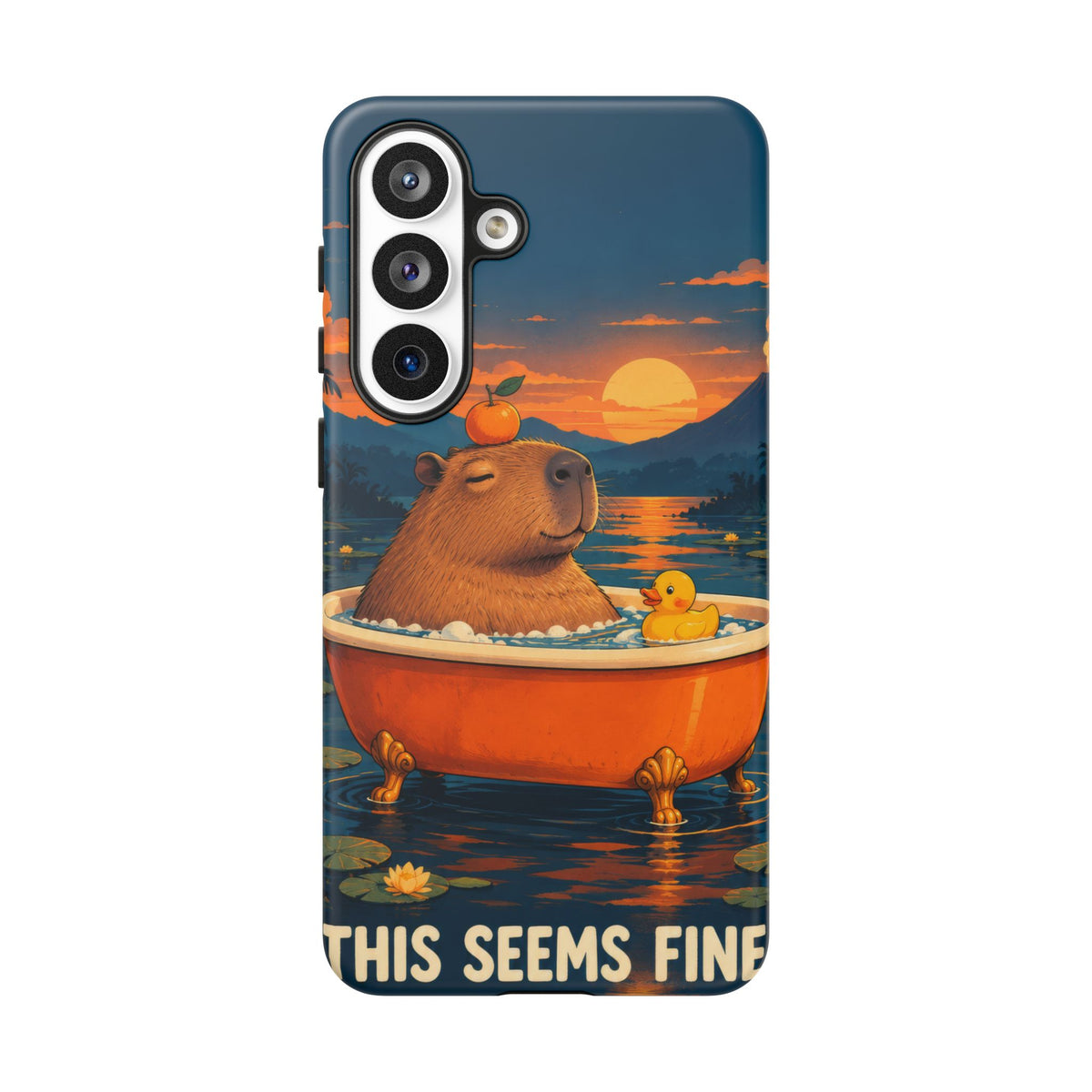 Minor Inconvenience Samsung Galaxy Tough Case | funny capybara