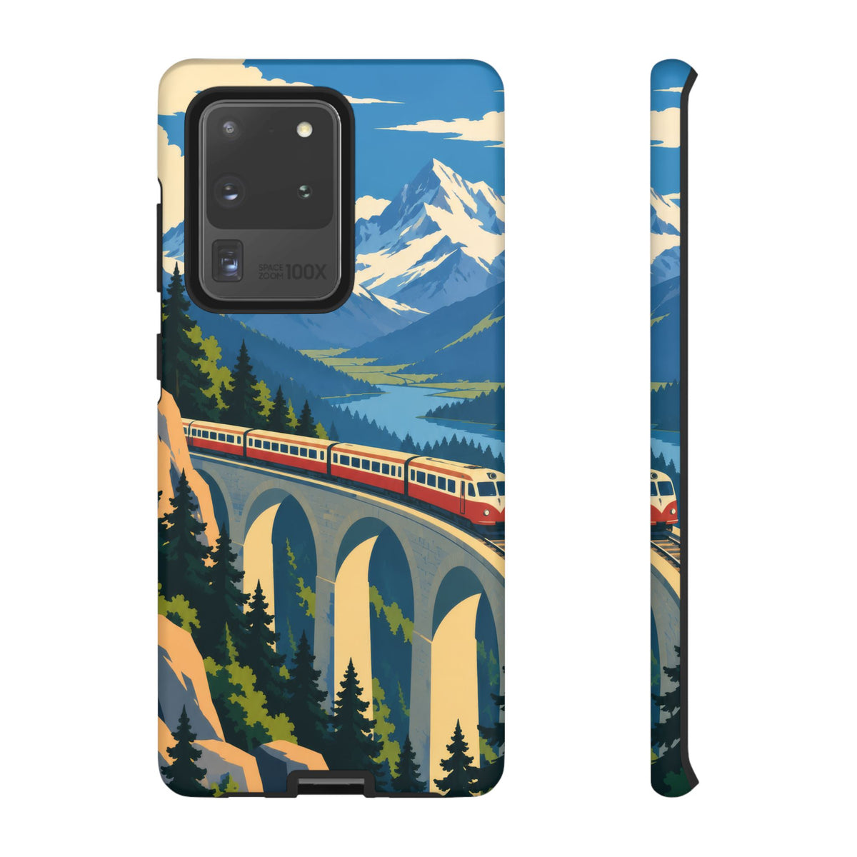 Travel by Train — Alpine Express Samsung Galaxy Tough Case | train travel