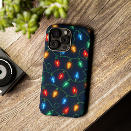 Twinkle After Dark iPhone Tough Case | christmas lights