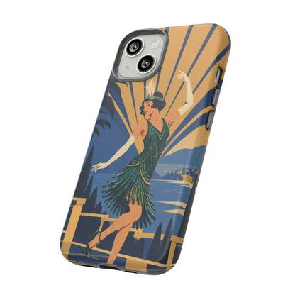 1920s Flapper — Jazz After Dark iPhone Tough Case