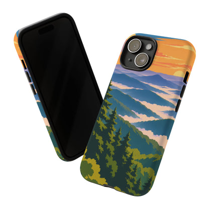 Great Smoky Mountains — Morning Veils iPhone Tough Case