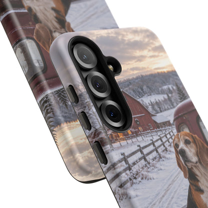 Winter Farm Watch Samsung Galaxy Tough Case | beagle