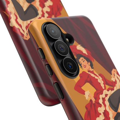 Moulin Rouge Dancer — Crimson Cabaret Samsung Galaxy Tough Case | cabaret dancer