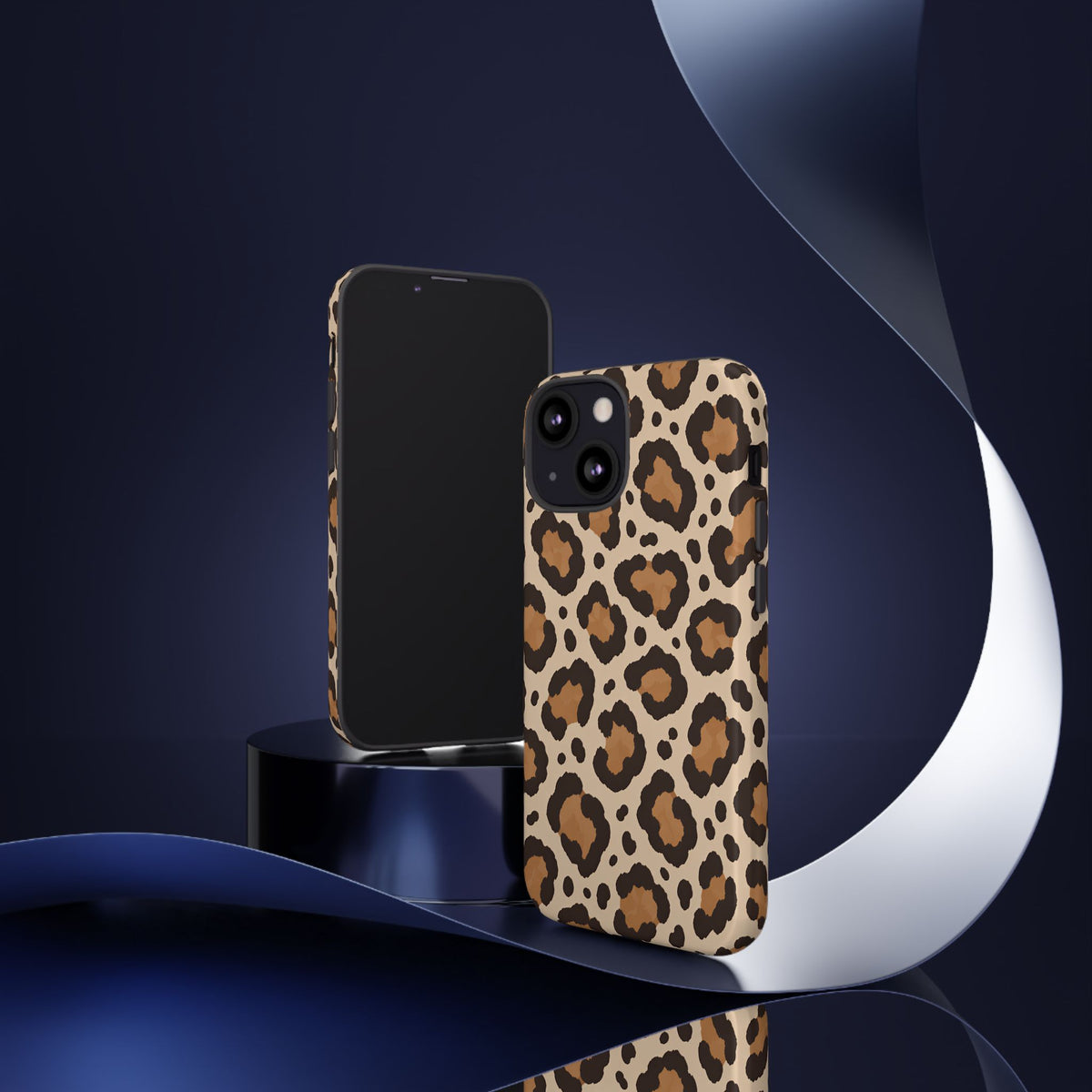 Leopard Print iPhone Tough Case | Cocoa Wildcat