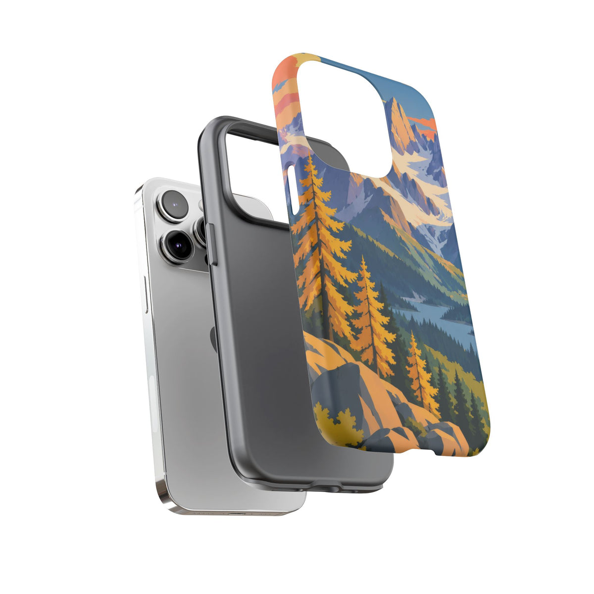 Cascades — Alpine Spires iPhone Tough Case