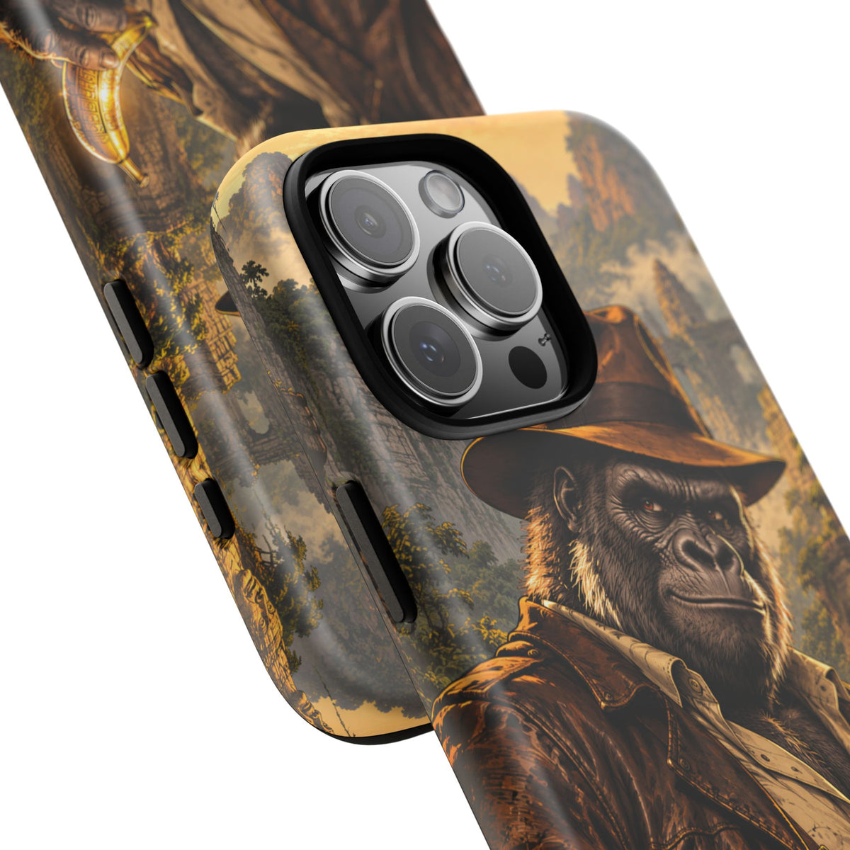 Adventure Gorilla iPhone Tough Case | Temple of Bananas