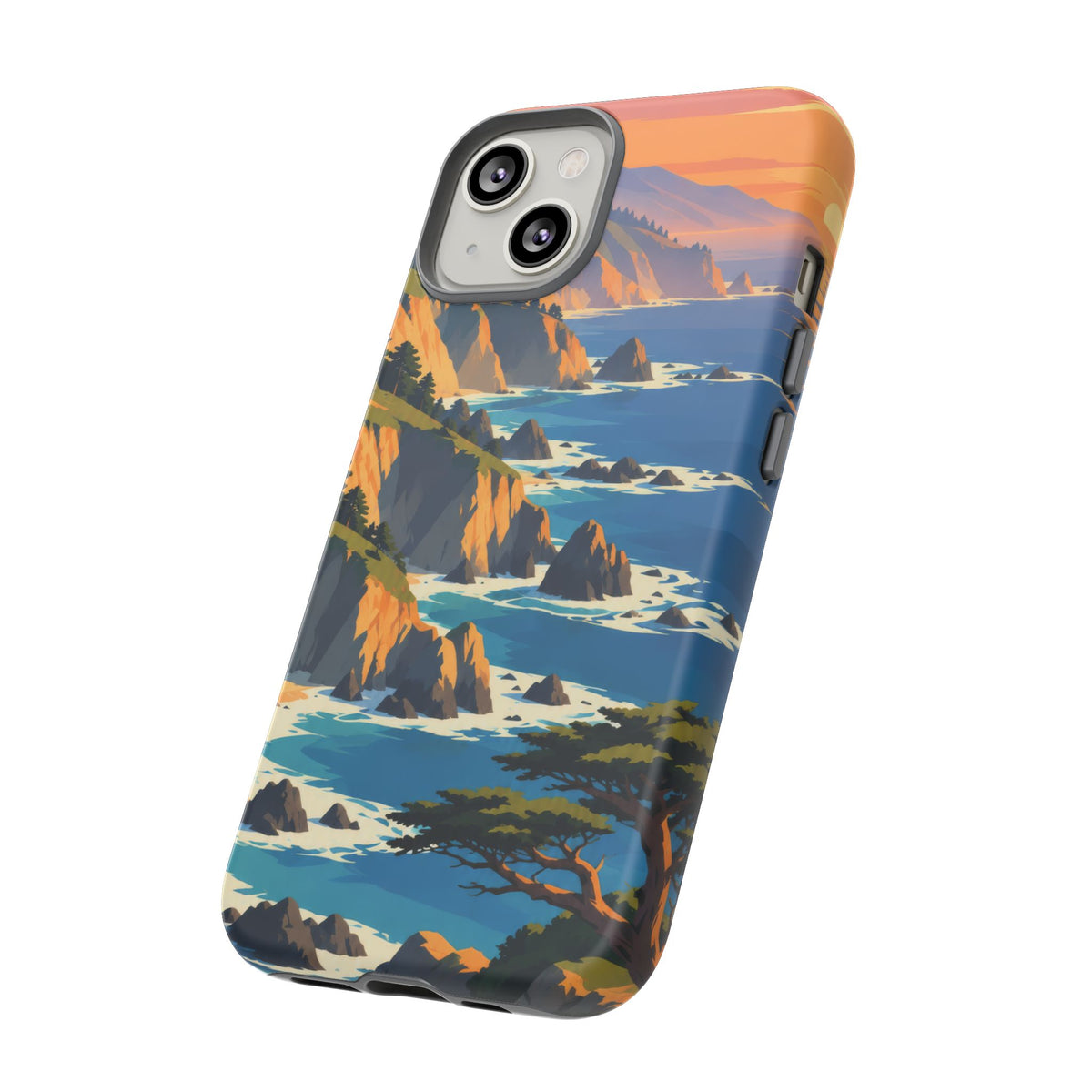 Big Sur — Cypress Coast iPhone Tough Case