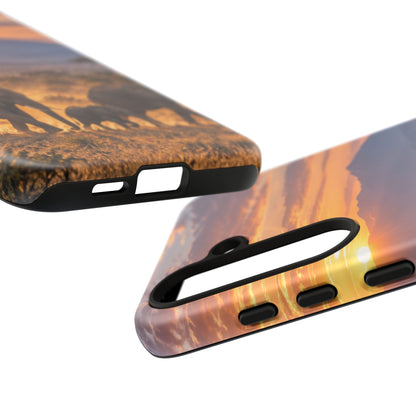 Elephants at First Light Samsung Galaxy Tough Case | african elephants
