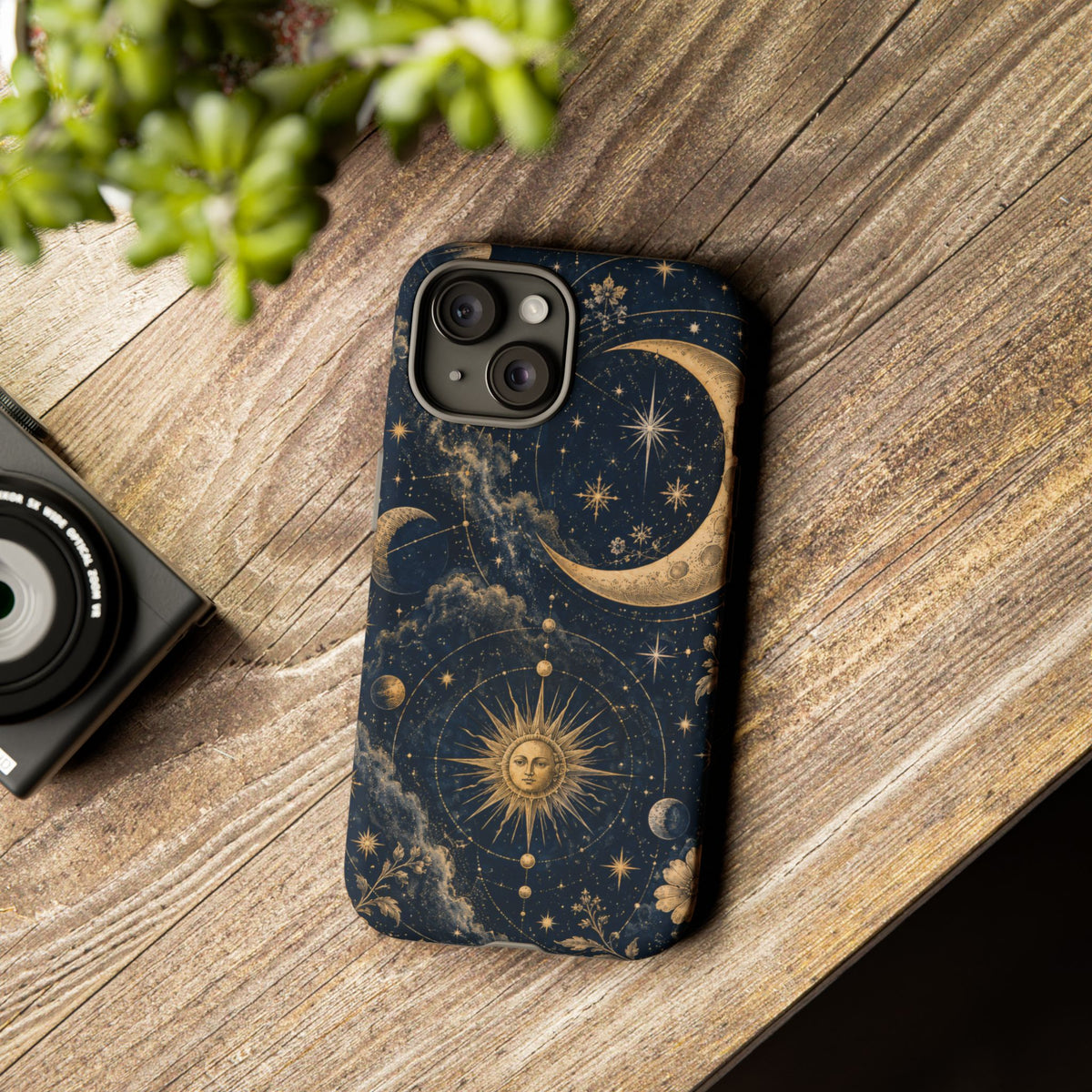 Midnight Almanac iPhone Tough Case | celestial