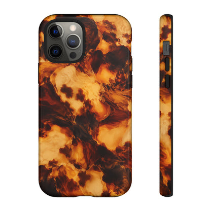 Amber Marble iPhone Tough Case | Amber Mosaic
