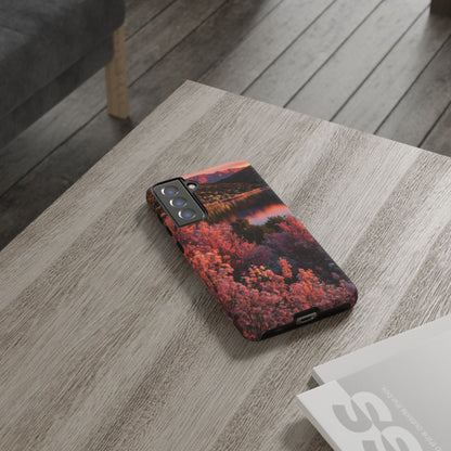 Alpine Bloom Lake Samsung Galaxy Tough Phone Case