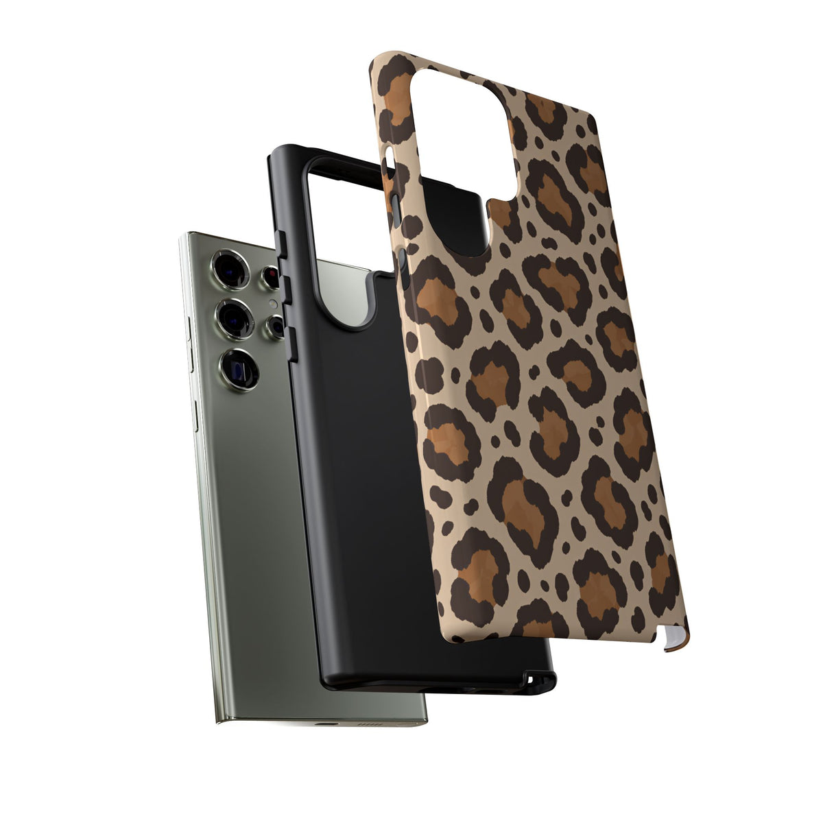 Leopard Print Samsung Galaxy Tough Case | Cocoa Wildcat
