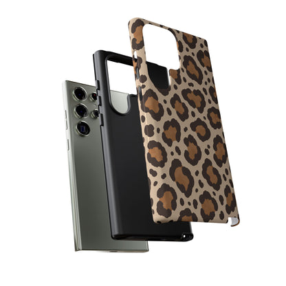 Leopard Print Samsung Galaxy Tough Case | Cocoa Wildcat