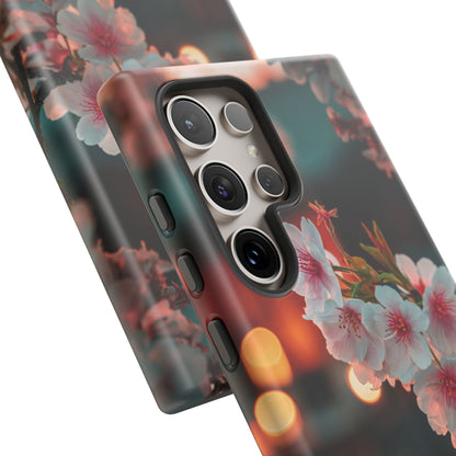 Kyoto Blossom Lanterns Samsung Galaxy Tough Phone Case
