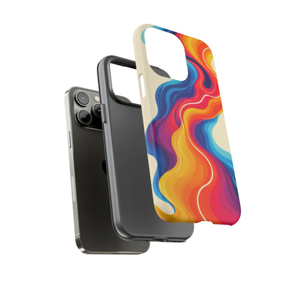 Electric Tide iPhone Tough Case | psychedelic wave