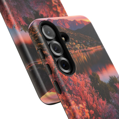Alpine Bloom Lake Samsung Galaxy Tough Phone Case