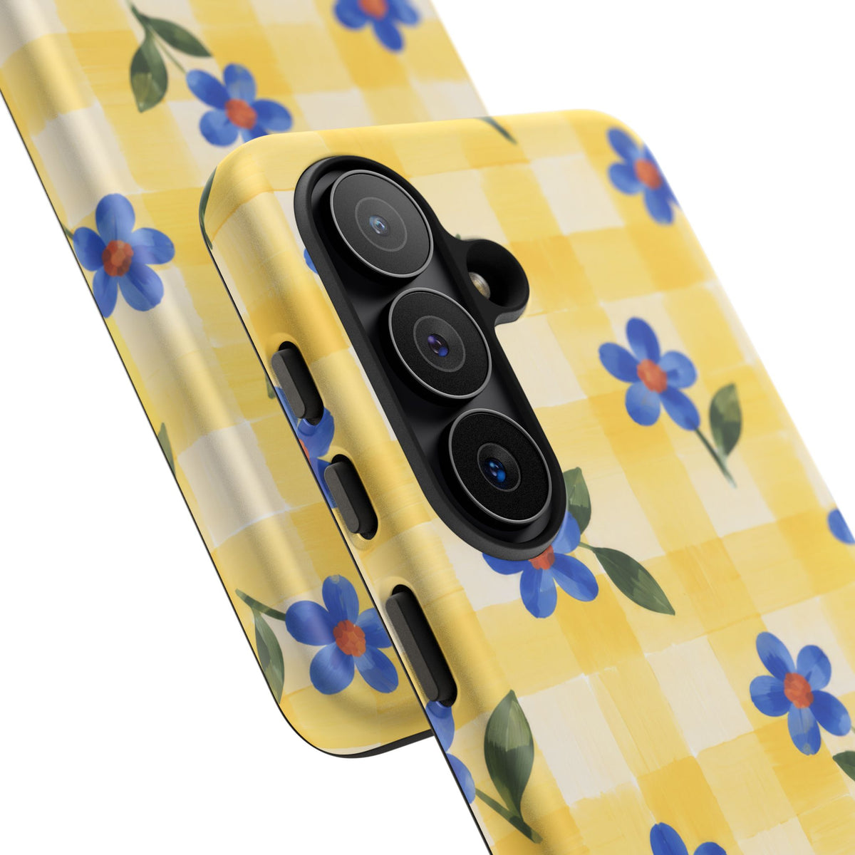 Buttercup Picnic Samsung Galaxy Tough Case | yellow gingham