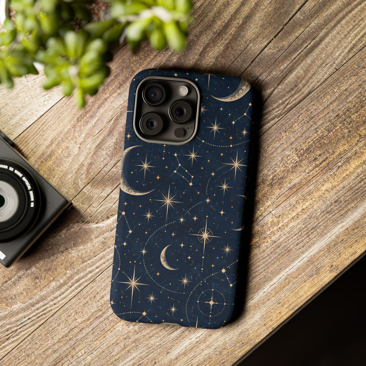 Celestial Moon iPhone Tough Case | Nocturne Atlas