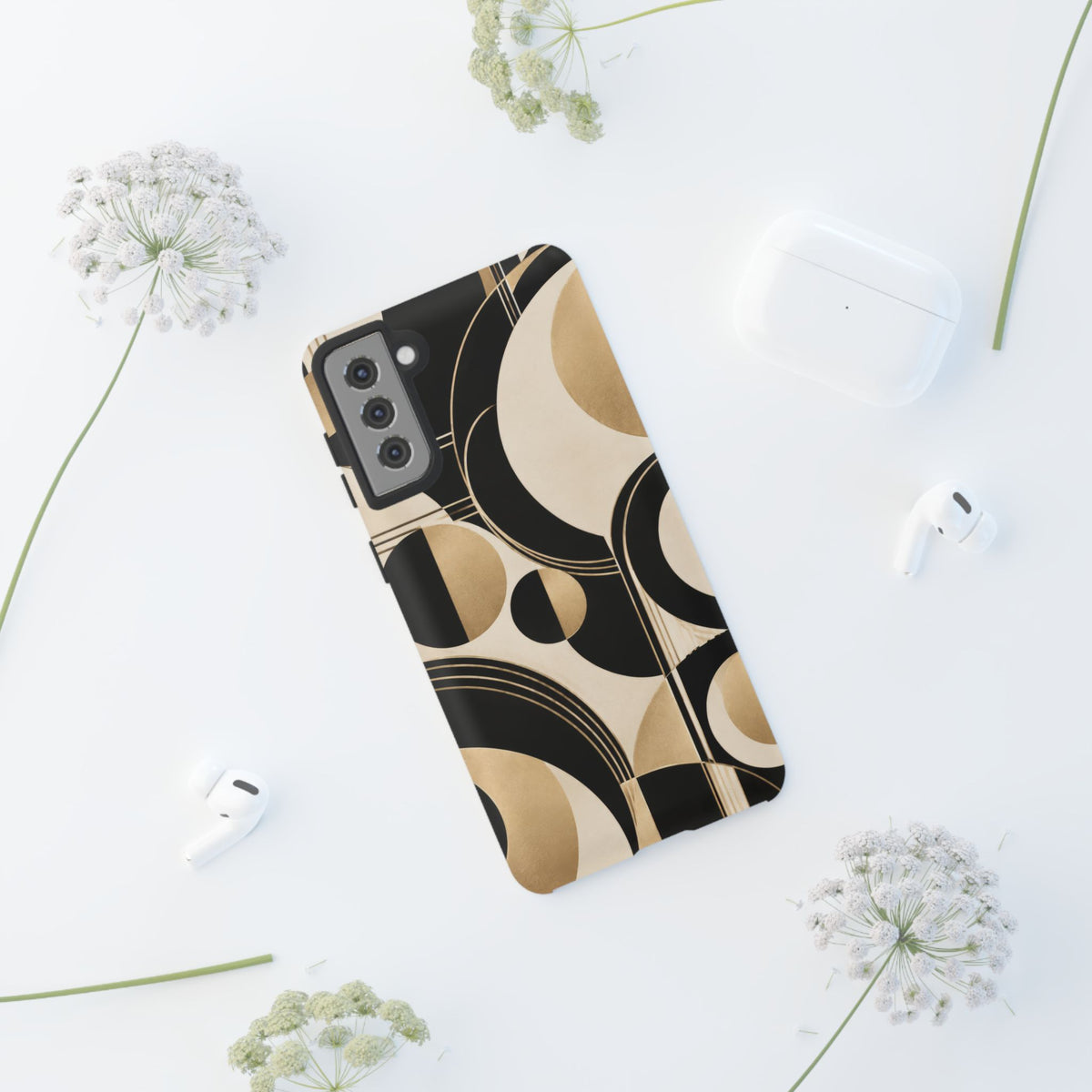 Pearl Orbit Samsung Galaxy Tough Case | art deco