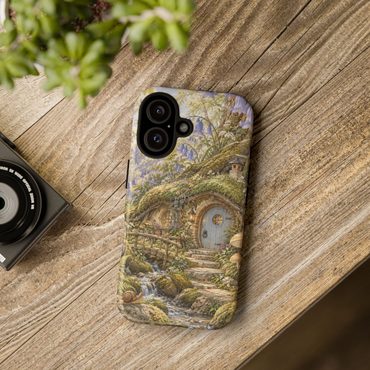 Bluebell Burrow iPhone Tough Case | bluebell cottage