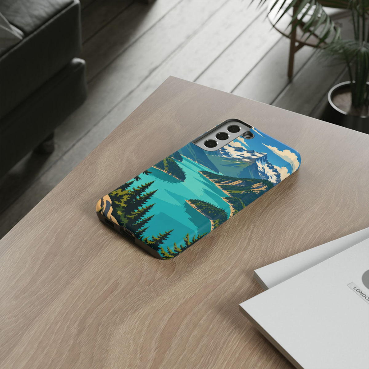 Cascades — Diablo Blue Samsung Galaxy Tough Case
