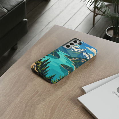 Cascades — Diablo Blue Samsung Galaxy Tough Case