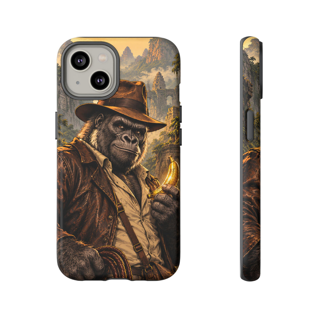 Adventure Gorilla iPhone Tough Case | Temple of Bananas