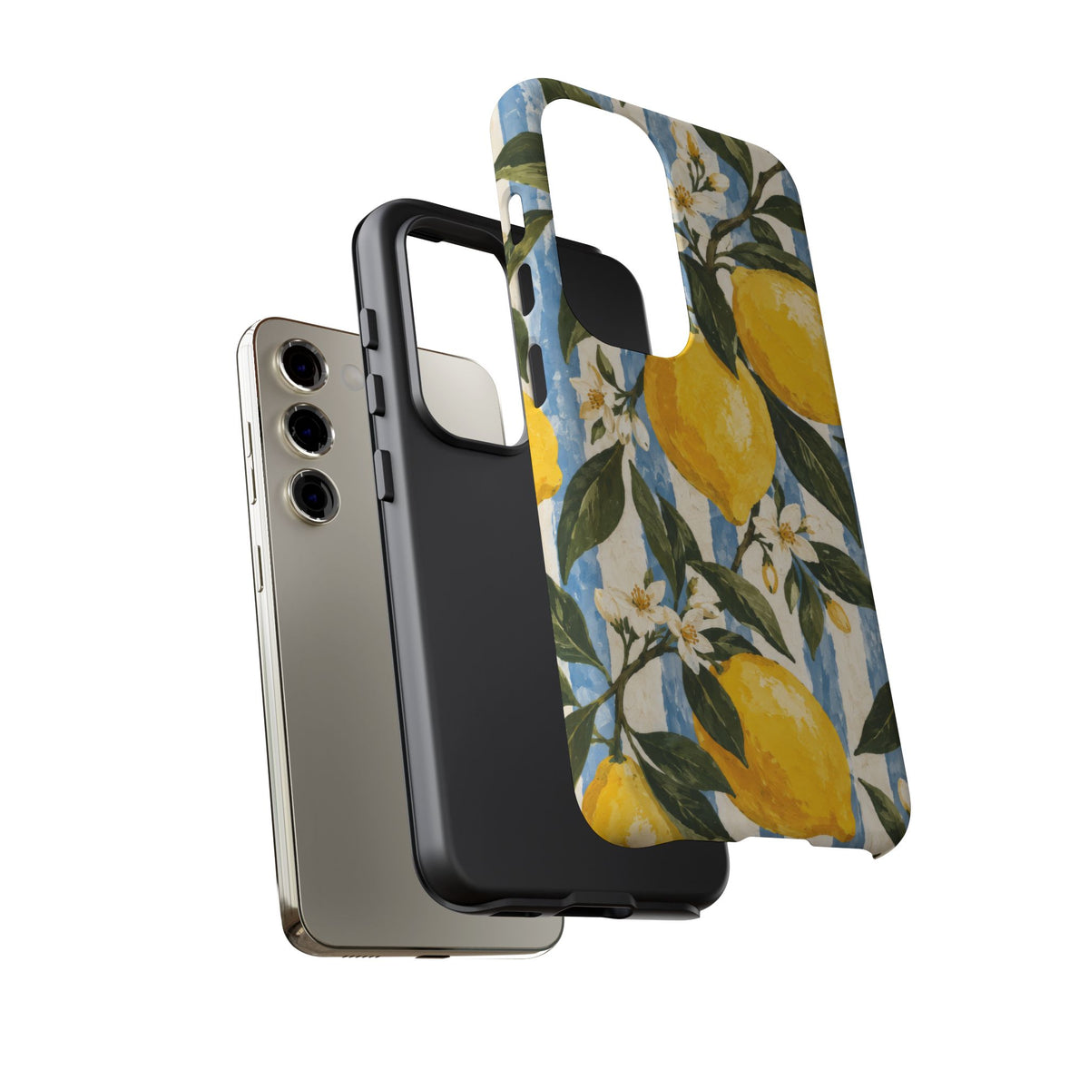 Riviera Lemons Samsung Galaxy Tough Case | lemon print