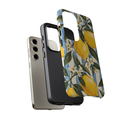 Riviera Lemons Samsung Galaxy Tough Case | lemon print