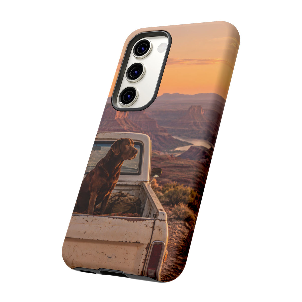 Desert Tailgate Companion Samsung Galaxy Tough Case | labrador