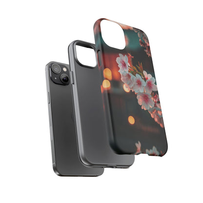 Kyoto Blossom Lanterns iPhone Tough Phone Case