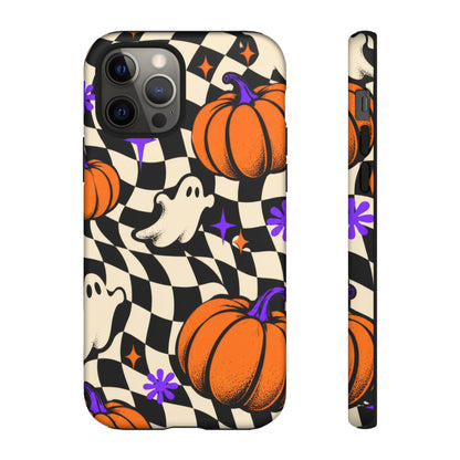 Spectral Groove iPhone Tough Case | retro halloween
