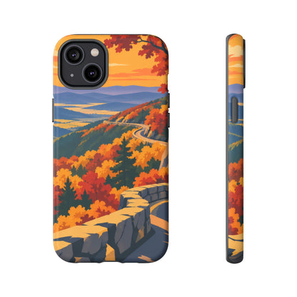 Skyline Drive — Overlook Gold iPhone Tough Case