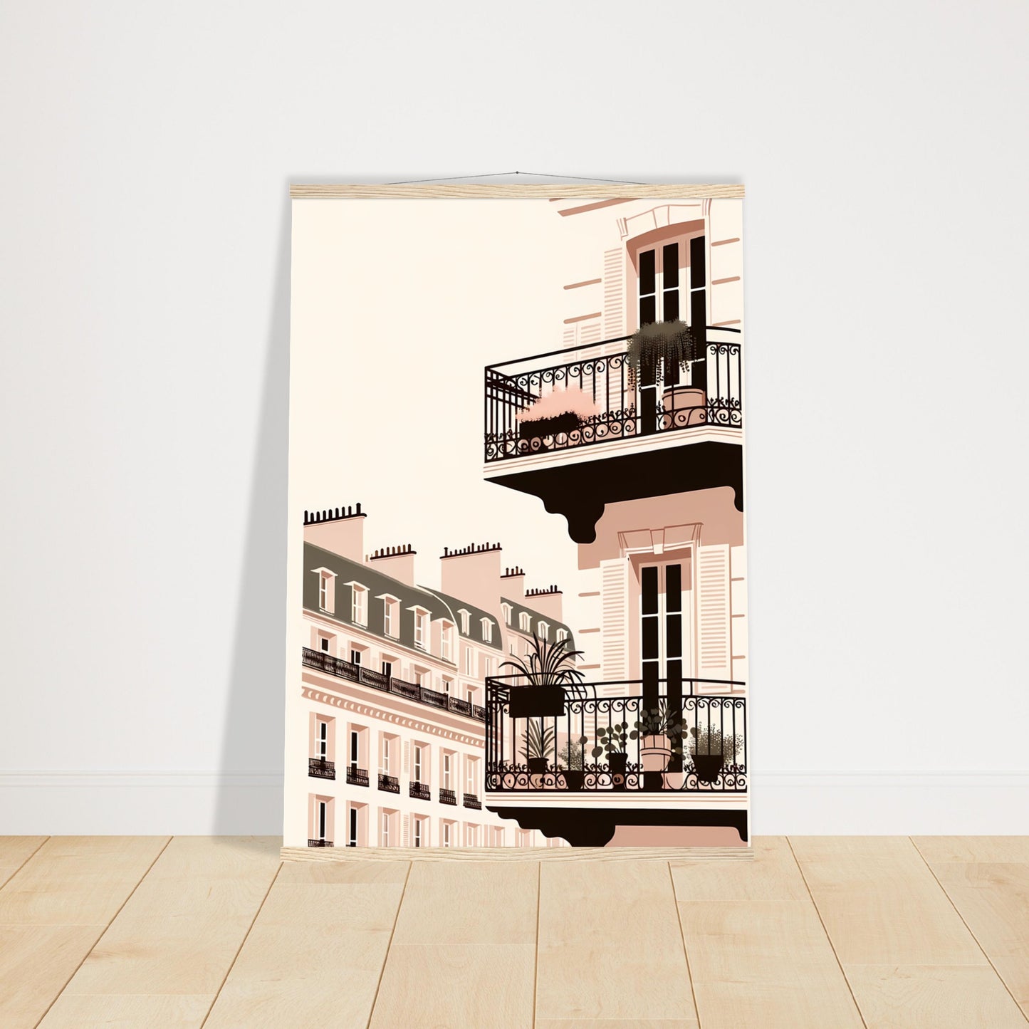 Wall Art - Balcony Bliss in Paris