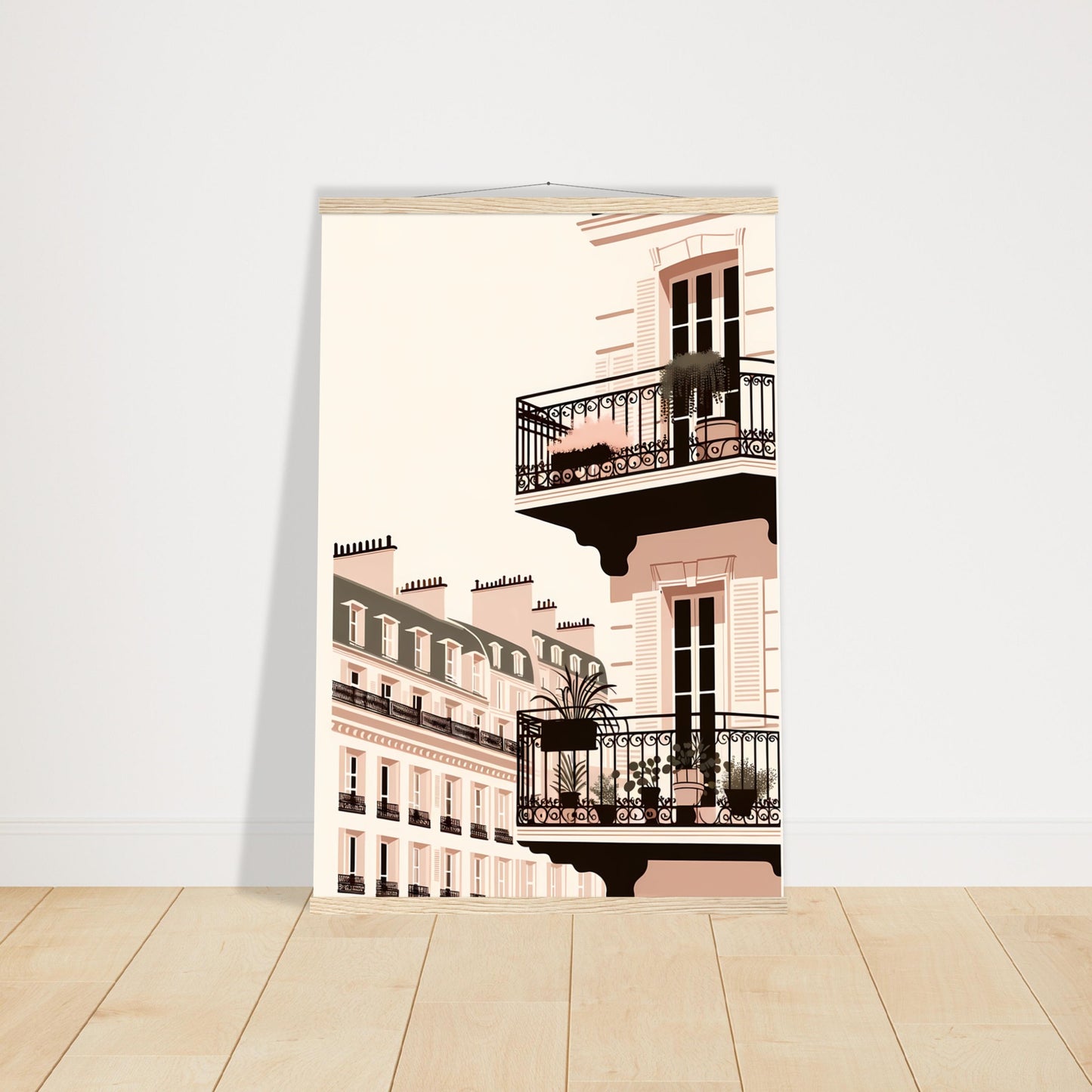 Wall Art - Balcony Bliss in Paris