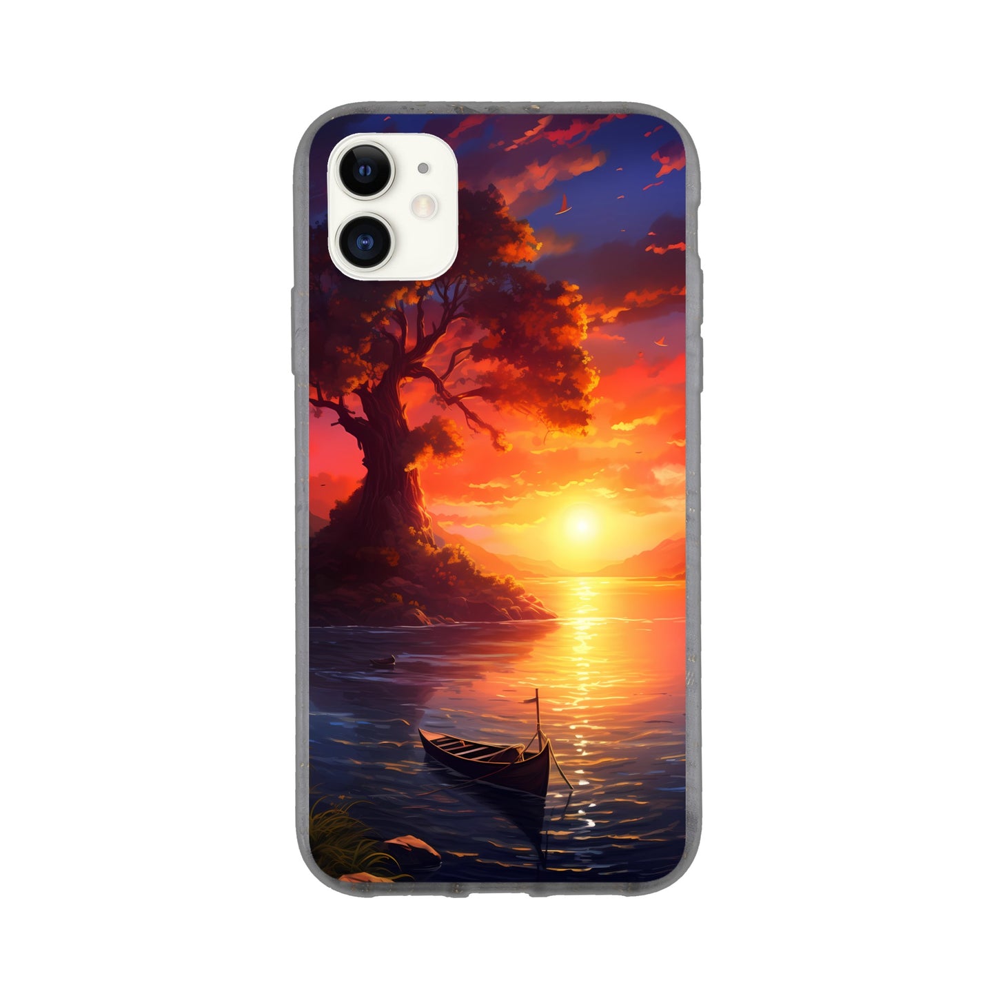 iPhone case - Solitary Sunset Serenade