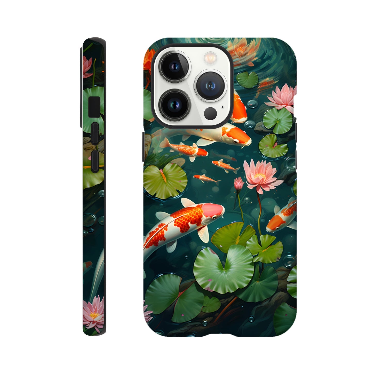 iPhone Case - Tranquil Koi Oasis