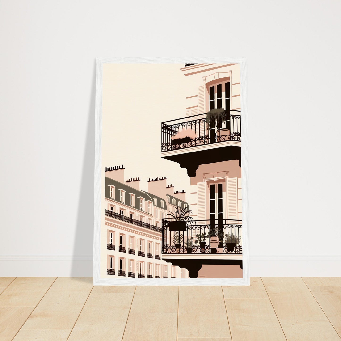 Wall Art - Balcony Bliss in Paris
