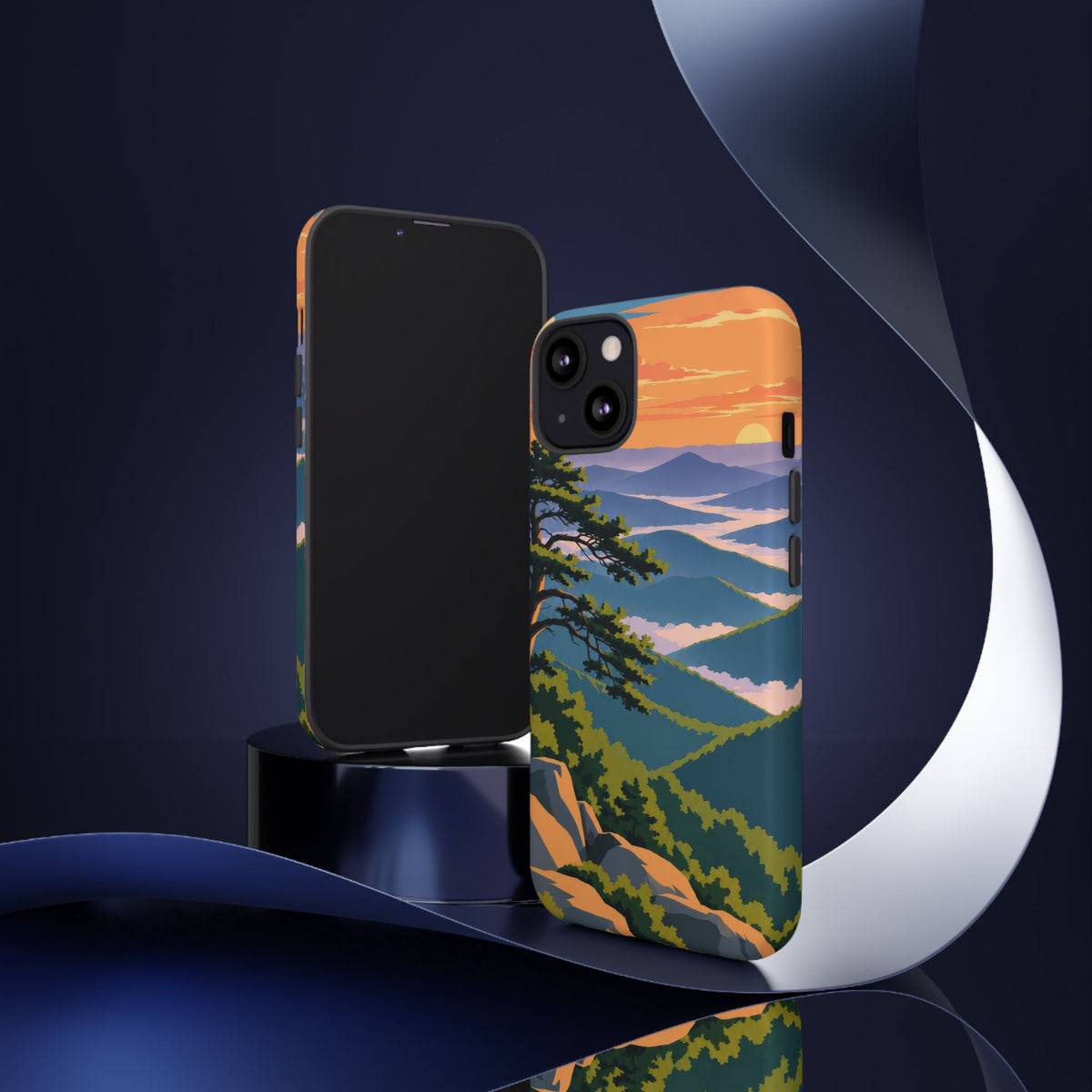 Shenandoah — Blue Hour Ridges iPhone Tough Case