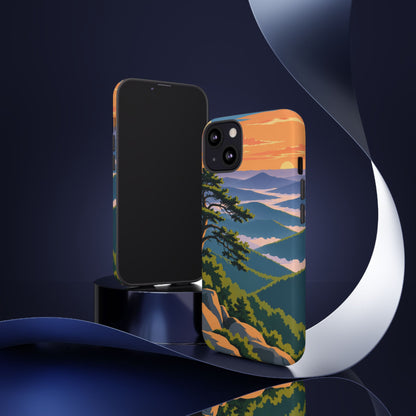 Shenandoah — Blue Hour Ridges iPhone Tough Case