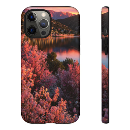 Alpine Bloom Lake iPhone Tough Phone Case