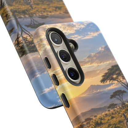 Zebra Water Mirror Samsung Galaxy Tough Case | zebra safari