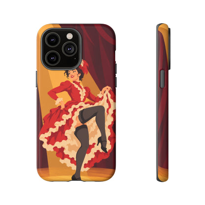 Moulin Rouge Dancer — Crimson Cabaret iPhone Tough Case | cabaret dancer
