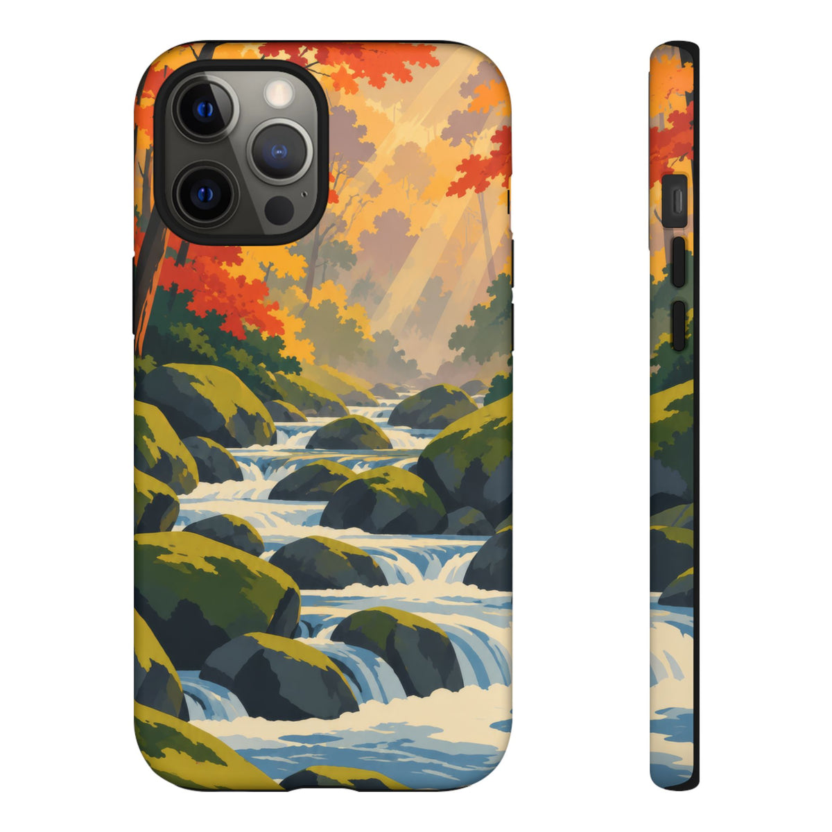 Great Smoky Mountains — Autumn Creek iPhone Tough Case