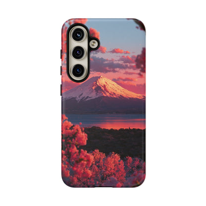Fuji Rose Horizon Samsung Galaxy Tough Phone Case