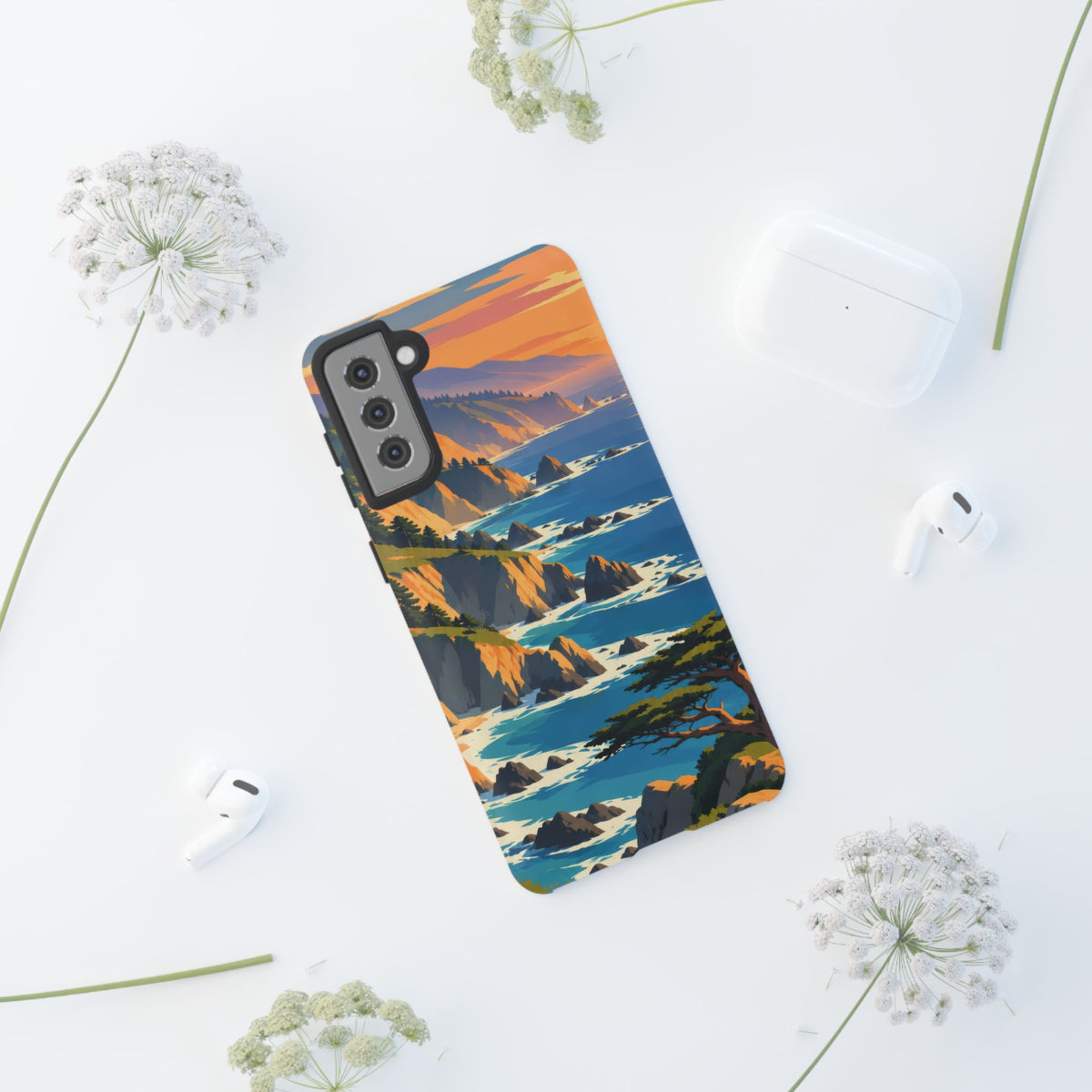 Big Sur — Cypress Coast Samsung Galaxy Tough Case