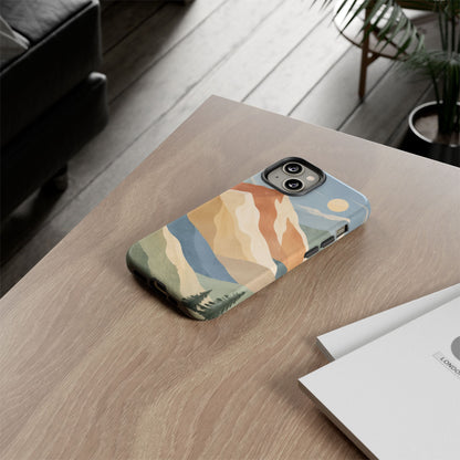 Sandstone Horizon iPhone Tough Case | sandstone mountains