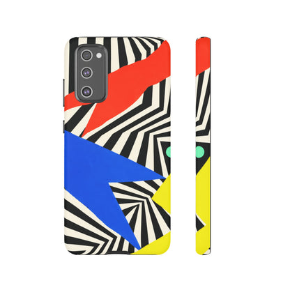 Broken Signal Samsung Galaxy Tough Case | Optical Stripe Art