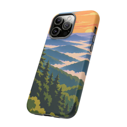 Great Smoky Mountains — Morning Veils iPhone Tough Case